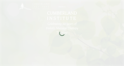 Desktop Screenshot of cumberlandinstitute.com